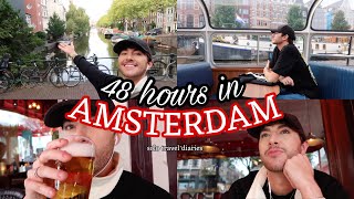 48 Hours In AMSTERDAM (I Fell In LOVE) - SOLO TRAVEL DIARIES