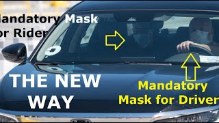 Masks. New Rideshare Rules. Also make sure you opt out of new TOS.