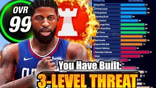 NBA 2K24 PAUL GEORGE BUILD BEST TWO WAY ISO WING BUILD