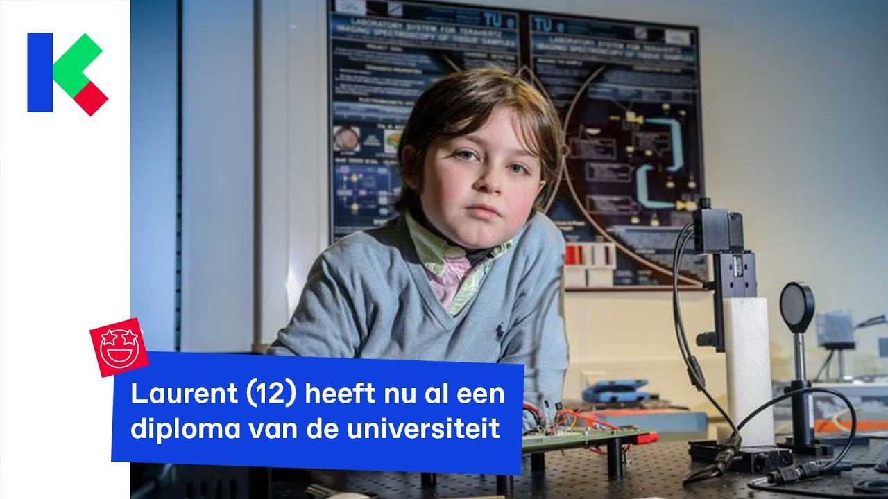 Laurent Is 12 En Al Afgestudeerd Van De Universiteit Youtube
