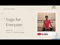 Yoga for Everyone | Posture Perfection | Arpitha Rai |