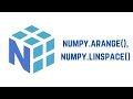 Python NumPy Tutorial For Beginners - numpy.arange(), numpy.linspace()