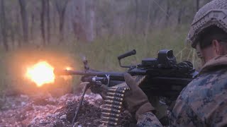 U.S. Marines, Allied Soldiers Conduct Combat Defense - SJ22