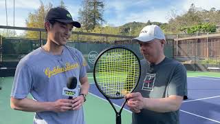 DEMO DAY WITH THE TENX LINE OF TENNIS RACKETS AT MARN TENNIS CLUB. WHICH DID MODEL EVERYONE LIKE?