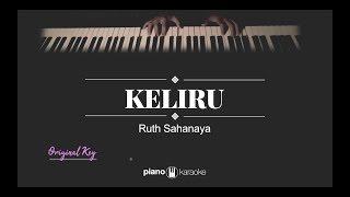 Keliru (FEMALE KEY) Ruth Sahanaya (Karaoke Piano Cover)