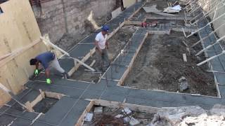 Building a new house in Toronto - adding rebar to the footings