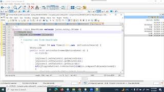 Java GUI Tutorial: Crafting a Digital Clock with Alarm Functionality