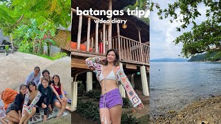 QUICK BATANGAS TRIP VLOG 🤿🐟🐚 | rustique rue