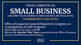 House Small Business Committee Hearings And Meetings Video | Congress ...