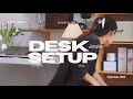 Desktop setup จัดโต๊ะทำงานที่บ้าน เปลี่ยนเป็น Smart desk โต๊ะปรับระดับไฟฟ้า + แกะพัสดุ I Sabai