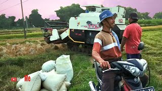 KOMBI SAWAH MAXXI HD MEMANEN PADI SAWAH BENTUK SEGITIGA