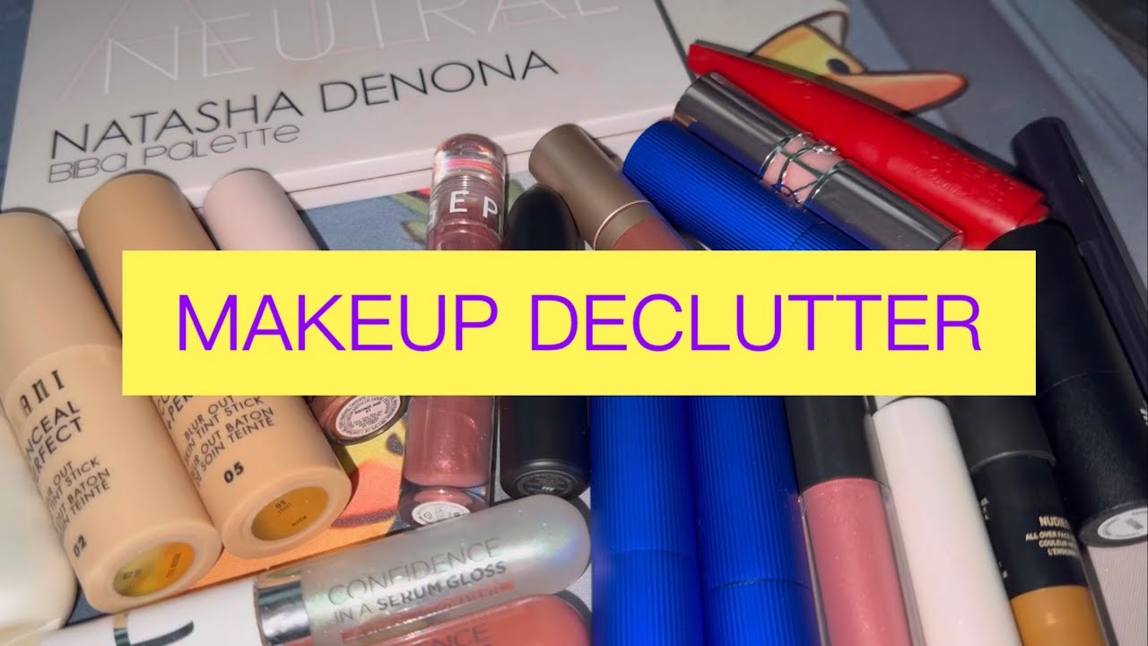 Makeup Collection Declutter Youtube