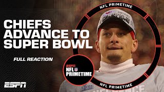 Patrick Mahomes the Chiefs are headed to the SUPER BOWL FULL REACTION NFL Primetime
