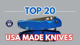 The 20 Greatest American Made Folding Knives of All Time