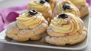 BAKED SAN GIUSEPPE ZEPPOLE (*edited  video  Easy Recipe - Homemade by Benedetta