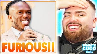 Randolph FURIOUS At KSI For Miniminter's BEST MAN SPEECH!!