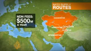 Kazakhstan seeks greater role as NATO supply route