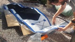 vidaXl paddle board from mano mano unboxing