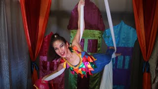 Aerialympics 2021 - 3rd Place Aerial Silks Advance - Janice Velasco Gruenberg