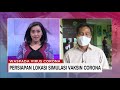 persiapan lokasi simulasi vaksin corona