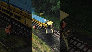 Schienengebundene Großmaschinen für den Bahnbau|Rail-bound Large-scale Machines for Railways