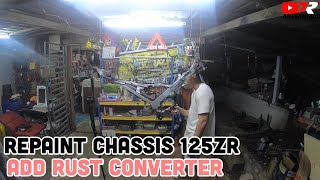 Repaint Chassis 125zr Part 1 : Edisi Ada Karat