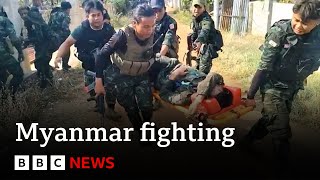 Frontline special report:  Myanmar rebels take on army in brutal civil war | BBC