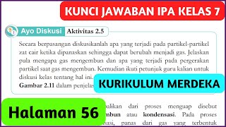 Kunci Jawaban IPA Kelas 7 Halaman 56 Kurikulum Merdeka Ayo Diskusi Aktivitas 2.5