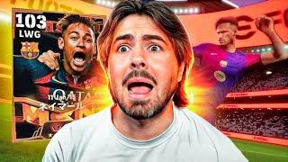 NEYMAAAAAR APELÃO! CONSEGUI A MELHOR CARTA DO JOGO! EFOOTBALL 25