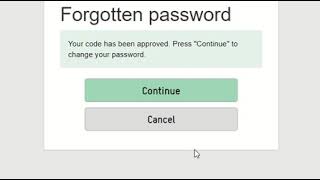 How to reset your password