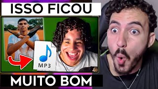 TRANSFORMEI QUALQUER COISA EM MÚSICA KKKKKK - Dossola | Leozin React