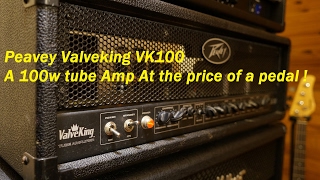 Pedal priced 100w TUBE Amp : Peavey Valveking VK100 MK1 - High gain