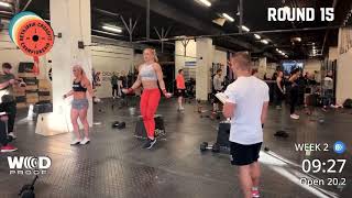 Annie vs Sara Open 20.2 - Crossfit Games