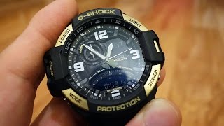 Casio G-Shock Gravitymaster Twin Sensor Aviation Watch (GA-1000-9G) - Perth WAtch #30