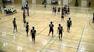 凸版印刷×JT東京　第1セット　＠東京都１部リーグ戦　20150411