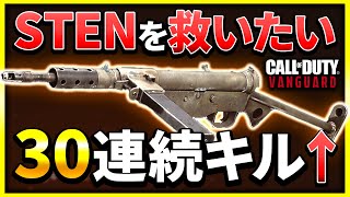 【V2ロケット】使用率の低いSTENが活躍するカスタムを考えてみた！CoD:Vanguard【CoD:V】【ぐっぴー】