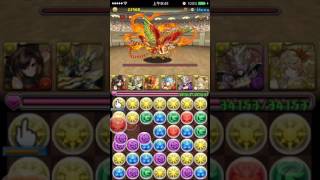 【パズドラ】 チャレンジダンジョン！39 Lv.10 【覚醒無効】 想い秘めし者・ティファ x シュウミン