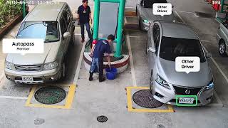 Petrol Station with Autopass ALPR and Cashless Payment Experience