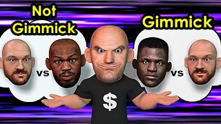 Dana's Double Standard on Gimmick Fights - Jon vs Fury