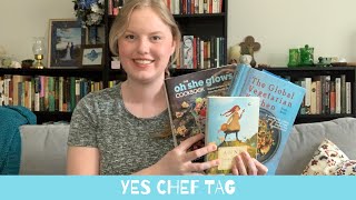 The Yes Chef Book Tag | Culinary writers, food descriptions in fiction, and favourite cookbooks