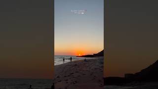 یه تیکه از قلبم برای همیشه توی این ساحل جا موند #ساحل_سرخ #جزیره #sunset