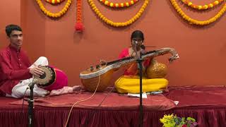 Navaratri Concert - Dhanya Jayaraman Veenai, Shreeram Ramabadhran Mridangam