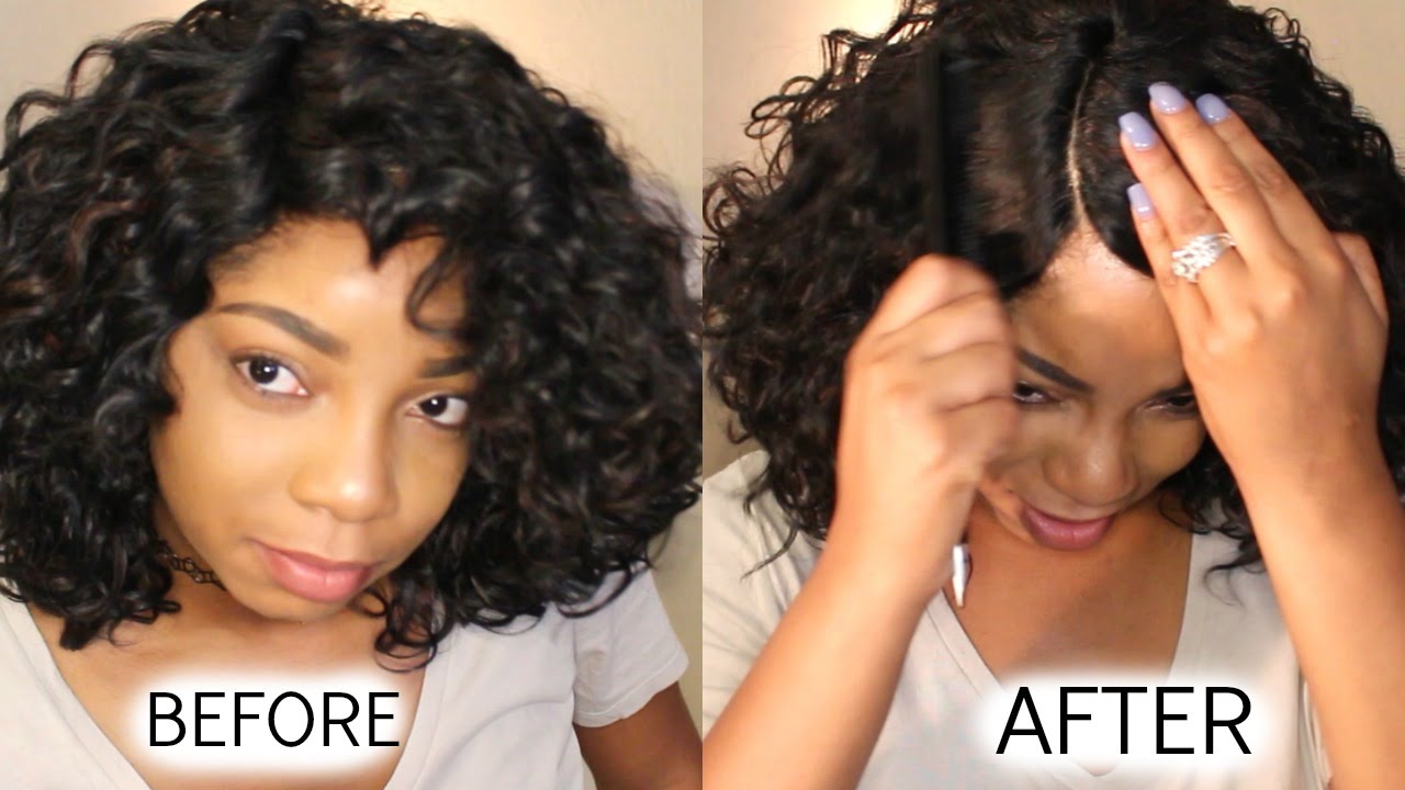 How To Make Synthetic Wig Look Real Youtube