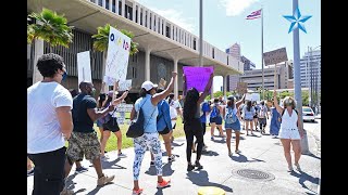 Hundreds rally in Honolulu for Breonna Taylor