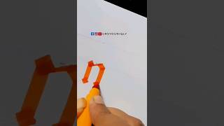 HOW TO WRITE WITH CHISEL MARKERS | Calligraphy for Beginners | Step by Step Gothic script #letterm
