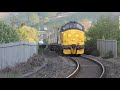 class 37 s in the welsh valley s again 37418 u0026 37421 between rhymney and cardiff may 2019