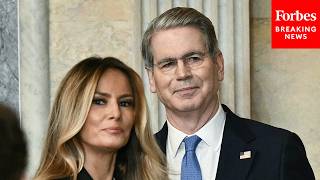 JUST IN: First Lady Melania Trump And Scott Bessent Launch 'Fostering The Future Accounts'