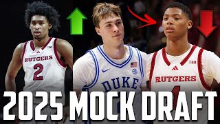 2025 NBA Mock Draft 3.0: Top Prospects Are Getting EXPOSED...