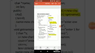 Array of pointer to objects