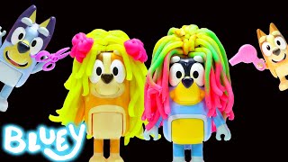 Bluey EPIC Play Doh Makeover with Bluey Toys - Pretend Play Bluey Funny Jokes Episode